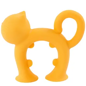 Cat-Shaped Silicone Stove Spatula Rack, Anti-Overflow Soup Spoon Organizer, Durable Home Kitchen Utensil Storage Solution