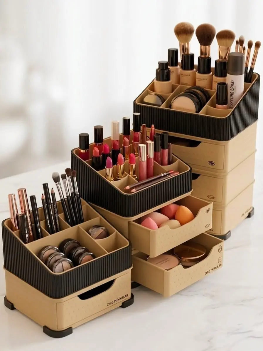 Luxury Makeup Organizer with Drawers – Keep Your Beauty Essentials Beautifully Organized