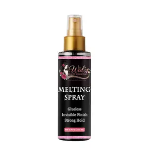 Wid's Beauty Essentials Melting Spray Glueless Invisible Finish Strong Hold 4.06 oz 120 mL Haircare for All Types Lace Easy to Use Long Lasting Hold