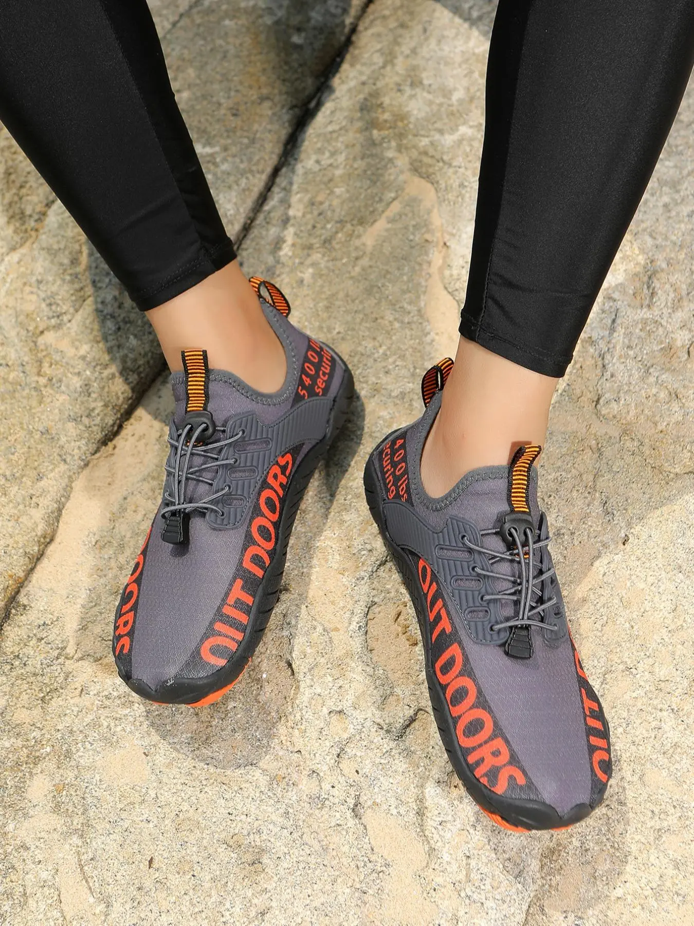 Unisex Sporty Water Shoes, Quick Drying Swimming Shoes, Beach Swimming Shoes, Outdoor Sports Shoes for Swimming Pool, Boating, Surfing, Diving, Breathable Water Shoes, Water Footwear, Water Aqua Shoes