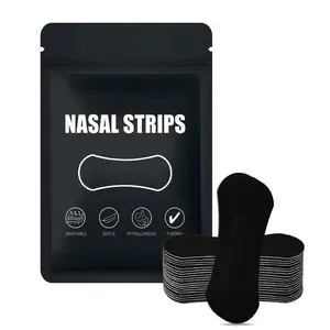 Breathing Exercise Nasal Strips, 30/60/90 Pieces, Anti-Snoring Sleep Aid, Oil-Proof Sweat-Resistant, Breathable, Super Effective Sports Nose Stickers