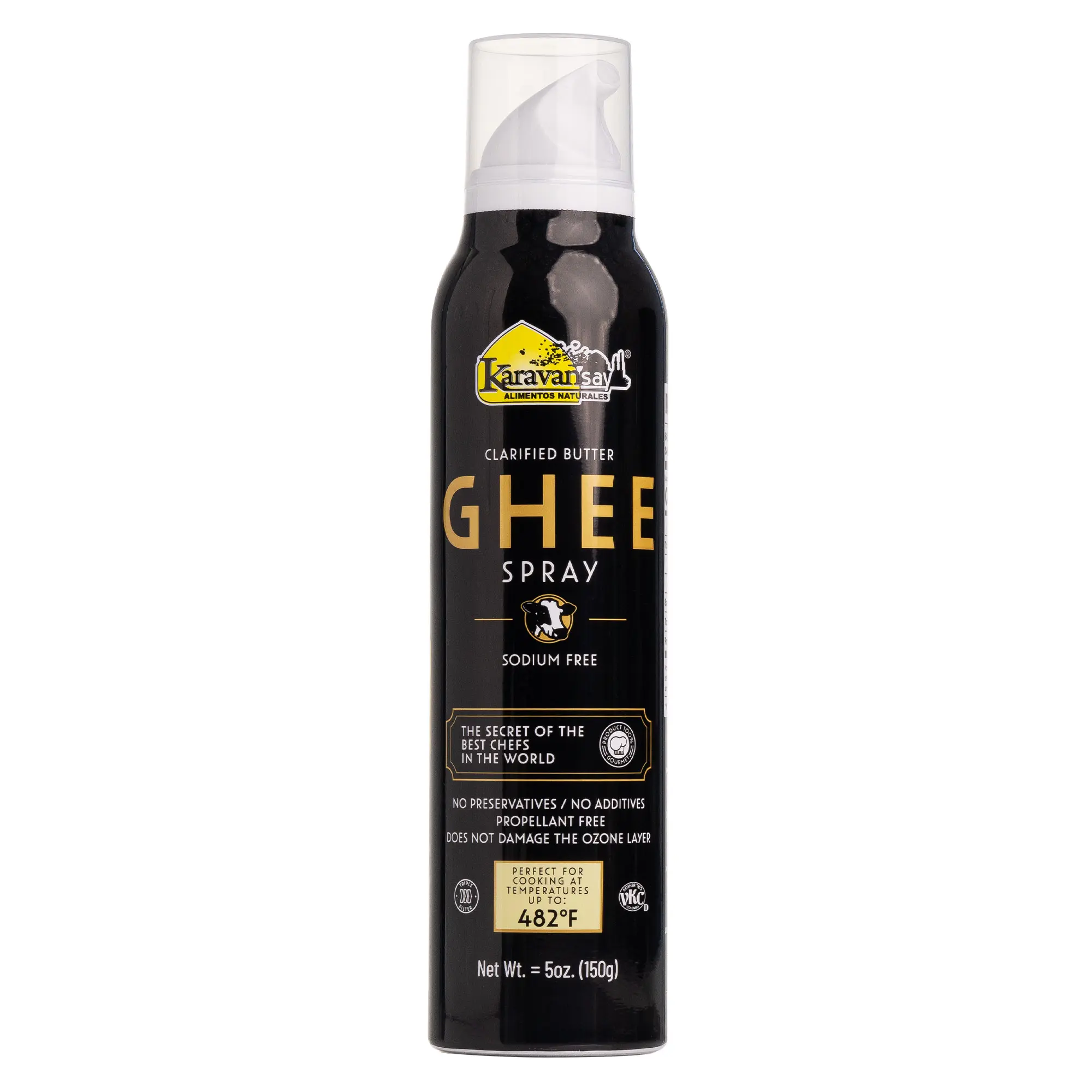(Pack of 3) Karavansay Ghee spray - Original flavor 6.17 Oz