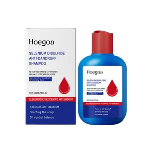 Hoegoa Selenium Disulfide Hair Care Shampoo Oil Control Refreshing Anti-Dandruff Anti-itch Scalp Cleansing Shampoo, 300ML