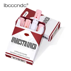 4-Pack Long-Lasting Matte Lipstick Set - Waterproof & Sweatproof, Moisturizing & Hydrating & Smooth Velvet Finish, Long-Wear Tinted Lipsticks, 4 Shades for All Skin Tones, Perfect for Makeup Lovers, Moisture