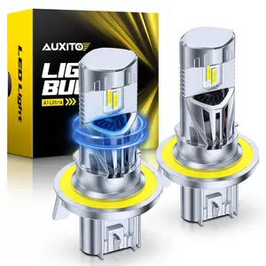 AUXITO H13 9008 LED Headlight Set , 58000LM 6500K Cool White 1000% Ultra-Bright, Easy Plug-N-Play Installation, IP68 Waterproof, Pack of 2