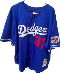 Los Angeles Dodgers Mike Piazza #31 Cooperstown Collection Apparel Jersey, Sports Collectible