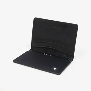 Thread Black Bifold Leather Men's Wallet, Luggage & Bags Accessory