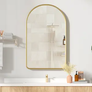 19.7'' W 31.5'' H Framed Medicine Cabinet Mirror 3 Fixed