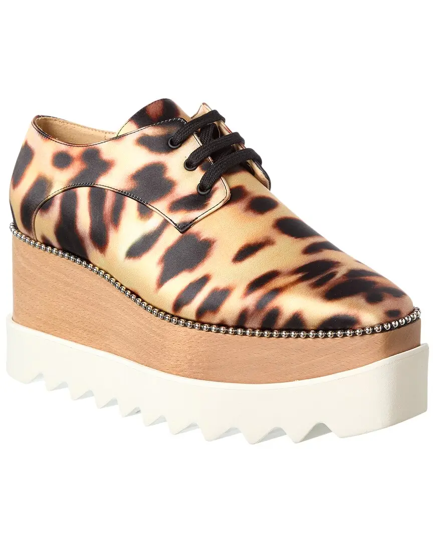 Stella McCartney Elyse Satin Platform Sneaker