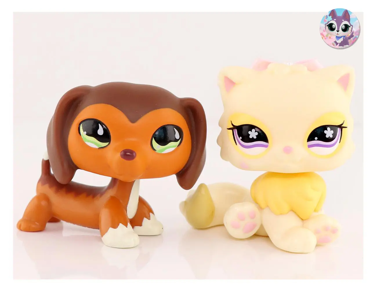 LittlePeta 2-2.75 In Whimsical Animal Model Set - Decor Figurine, Cute Together Action Figures, Kids' Educational Toy, Ideal Xmas Gift, Whimsical Figurines