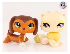 LittlePeta Miniature Cat and Dog figure pet pack for Boys and Girls - Perfect Xmas Gift, Educational and Entertaining Toy