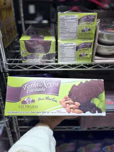 Las Negras Black Velvet Cake - 15 Portions - Luxurious Dessert - Soft Velvety Texture - Perfect for Special Occasions