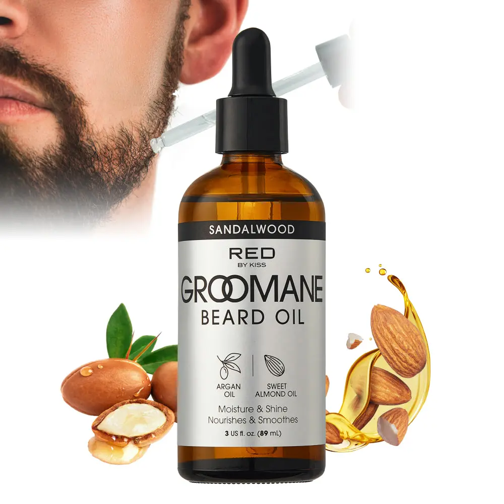 RED by KISS Groomane Beard Oil