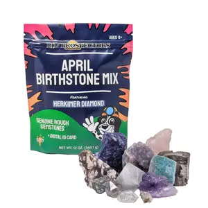 Lil' Prospectors Birthstone Collector's Mixes - 12 oz Genuine, Rough Gemstones christmas gift birthday gift