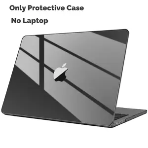 Fintie Crystal HardShell Case for MacBook Air 13.6 (M5/M4/M3/M2 Chip, Model A3449/A3240/A3113/A2681), Ultra-Slim Transparent Protective Case for MacBook Air 13