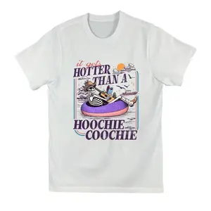 Women's Short-Sleeve Knit Soft Seamless Classic Funny Skeleton T-Shirt - Retro Beach Vacation Graphic Tee, Skeleton Guitar Humor Top, Vintage Summer Outfit Gift