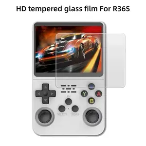 High-Definition Tempered Glass Screen Protector Film for R36s Handheld Game Console, Protective Accessories, Anti-Scratch Display Guard