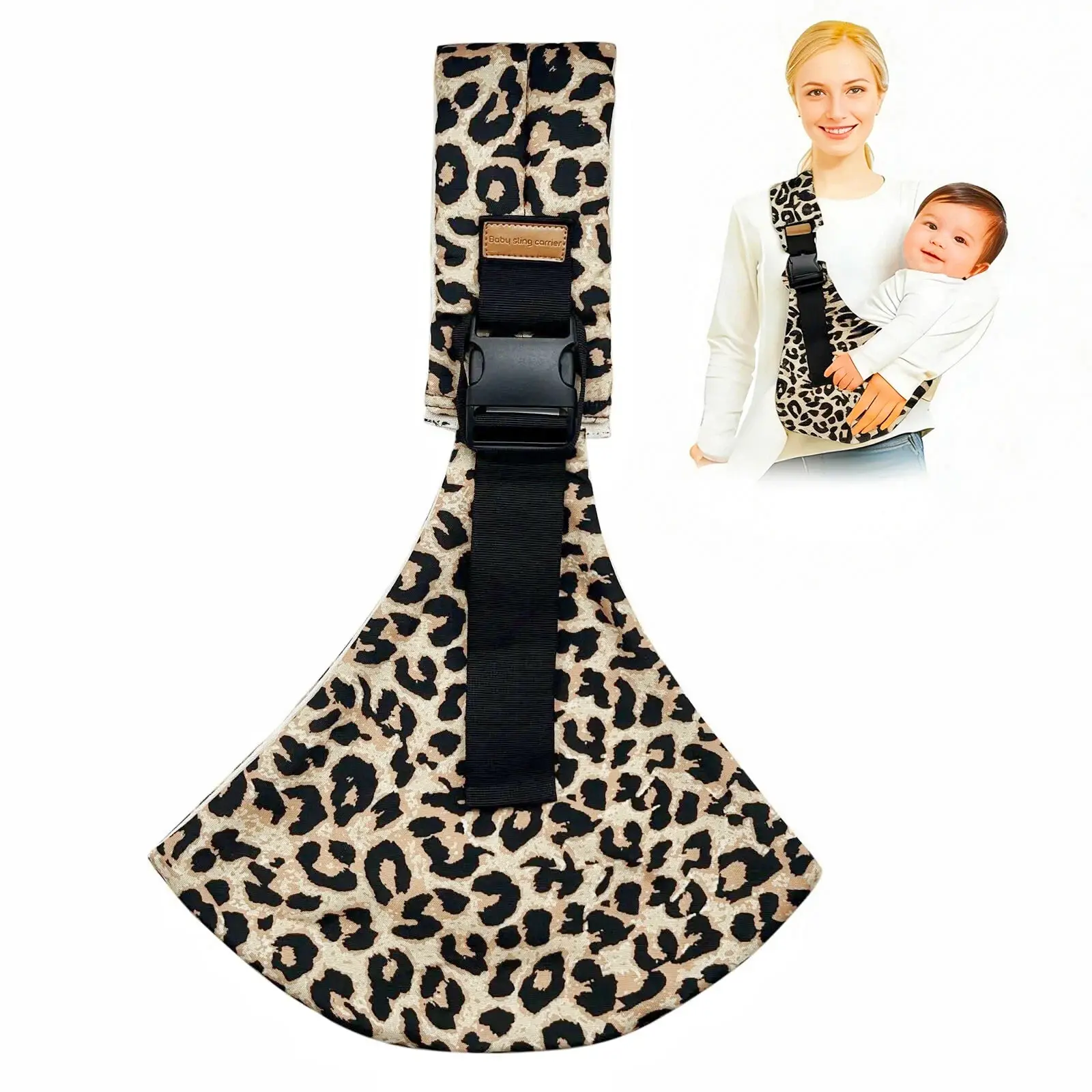 New Baby Sling Carrier, Baby Sling Toddler Carrier, Portable and Lightweight Sling,Non-Slip Hip Seat Carrying 10-30lbs Gift for Wife & Husband
