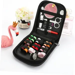 Portable Sewing Tool Kit Set, Mini Travel Sewing Supplies with Scissors, Needles, Storage Bag, Ideal for Home and Travel