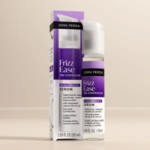 John Frieda Frizz Ease The Controller Extra Strength Hair Serum, Anti Frizz Hair Serum, 1.69 Fl Oz