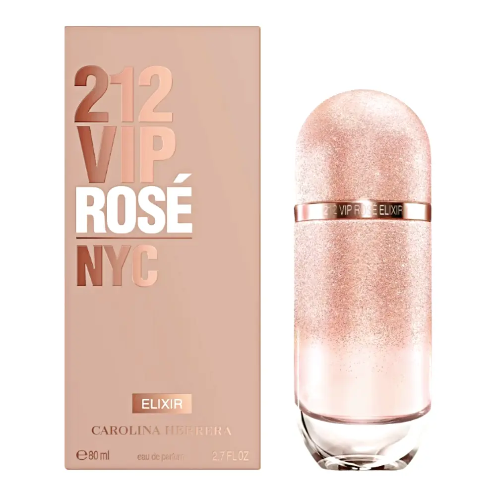 Carolina Herrera 212 VIP Rose Elixir Eau de Parfum Spray 2.7oz / 80 mL