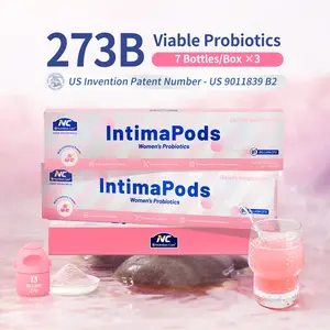 NC Nutrition Care IntimaPods Women's Probiotics 273B CFU | Health, pH Balance & Dryness Relief | Urinary Tract & Ovarian Support | Safe During Pregnancy & Breastfeeding | Dietary Supplement
