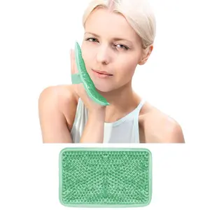 Gel Ice Pack with Strap, Reusable Hot & Cold Compress Therapy, Pain Relief for Knee, Shoulder, Foot, Back, Ankle, Neck, Hip, Elbow, Wisdom Tooth