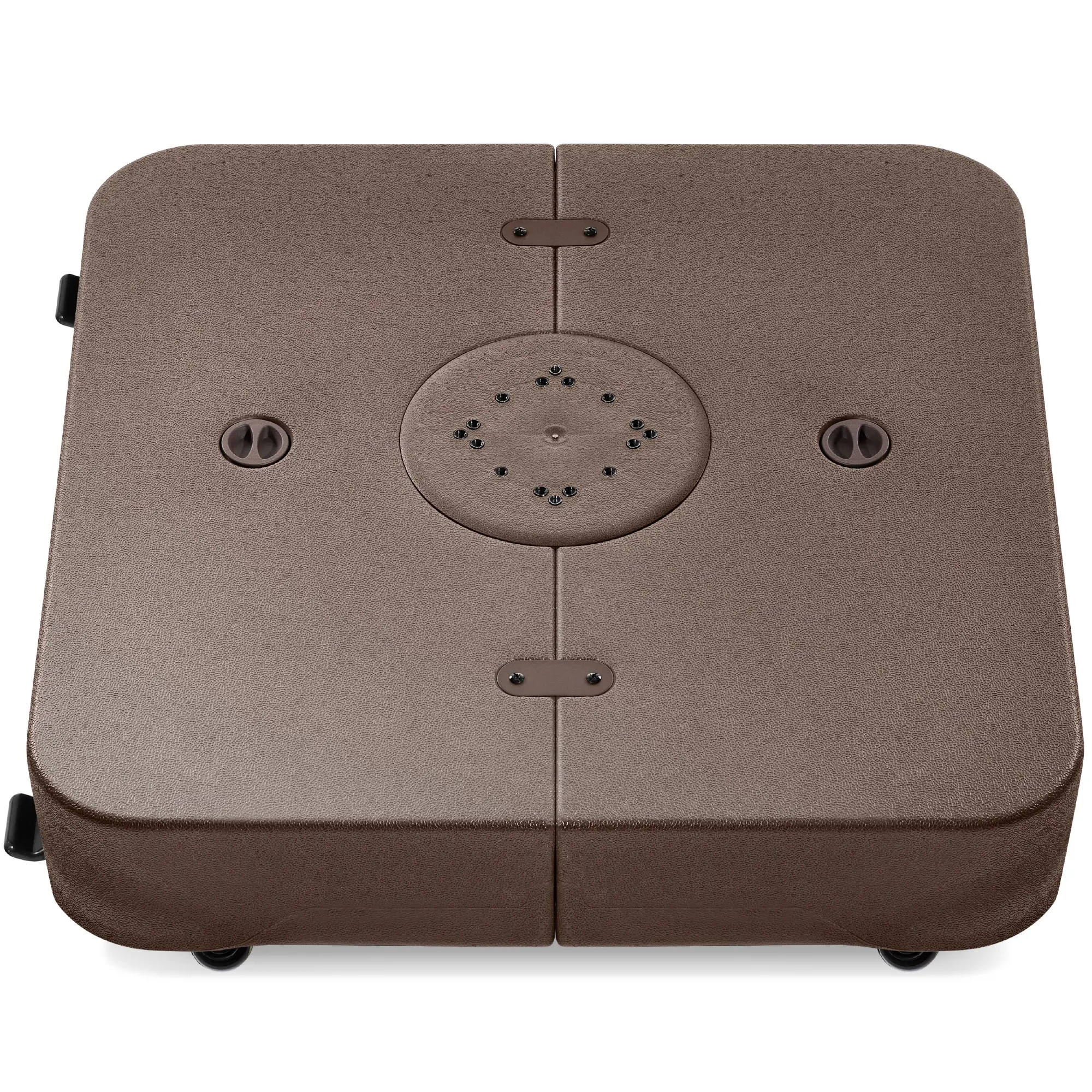 Best Choice Products Heavy-Duty Outdoor Cantilever Base Stand w/ Wheels, Locks, Fillable 330lb Capacity