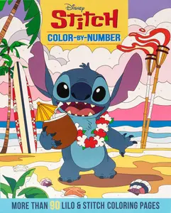 Disney Stitch Color-By-Number -- Editors of Thunder Bay Press - Paperback