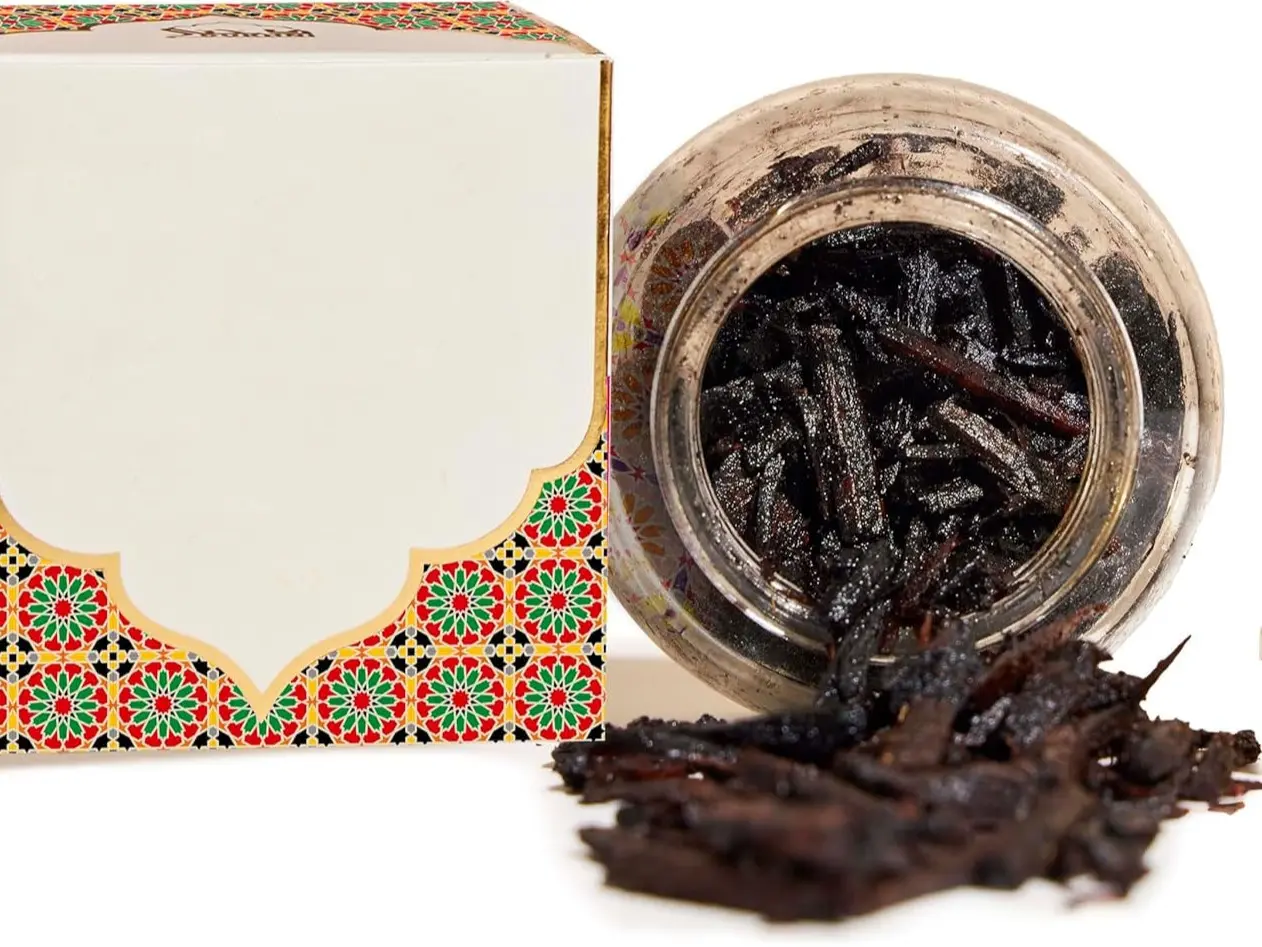Bakhoor | 1 jar X 40 Grams | Arabic Bakhoor Incense | Aromatic Wood Chips | Deep Oud Blend | Perfect for Prayer Time | Ramadan & Eid Gifts