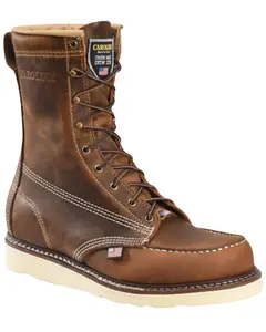 Carolina Men's 8" Lace-Up Work Boot Moc Toe - Ca8012