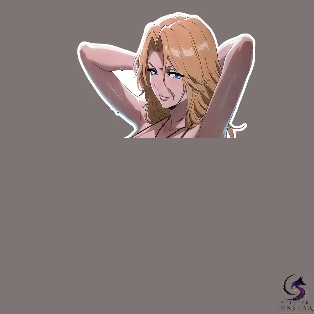 Orange-Haired Soul Reaper Anime Sticker | Premium Vinyl Decal | 3–6 Inch