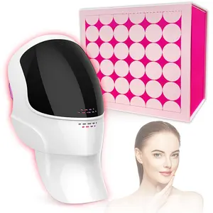2027 New Light Mask for Face and Neck, LED Facial Lamp, Infrared Mask, Home Work Travel Yoga, Daily Skincare Gift
