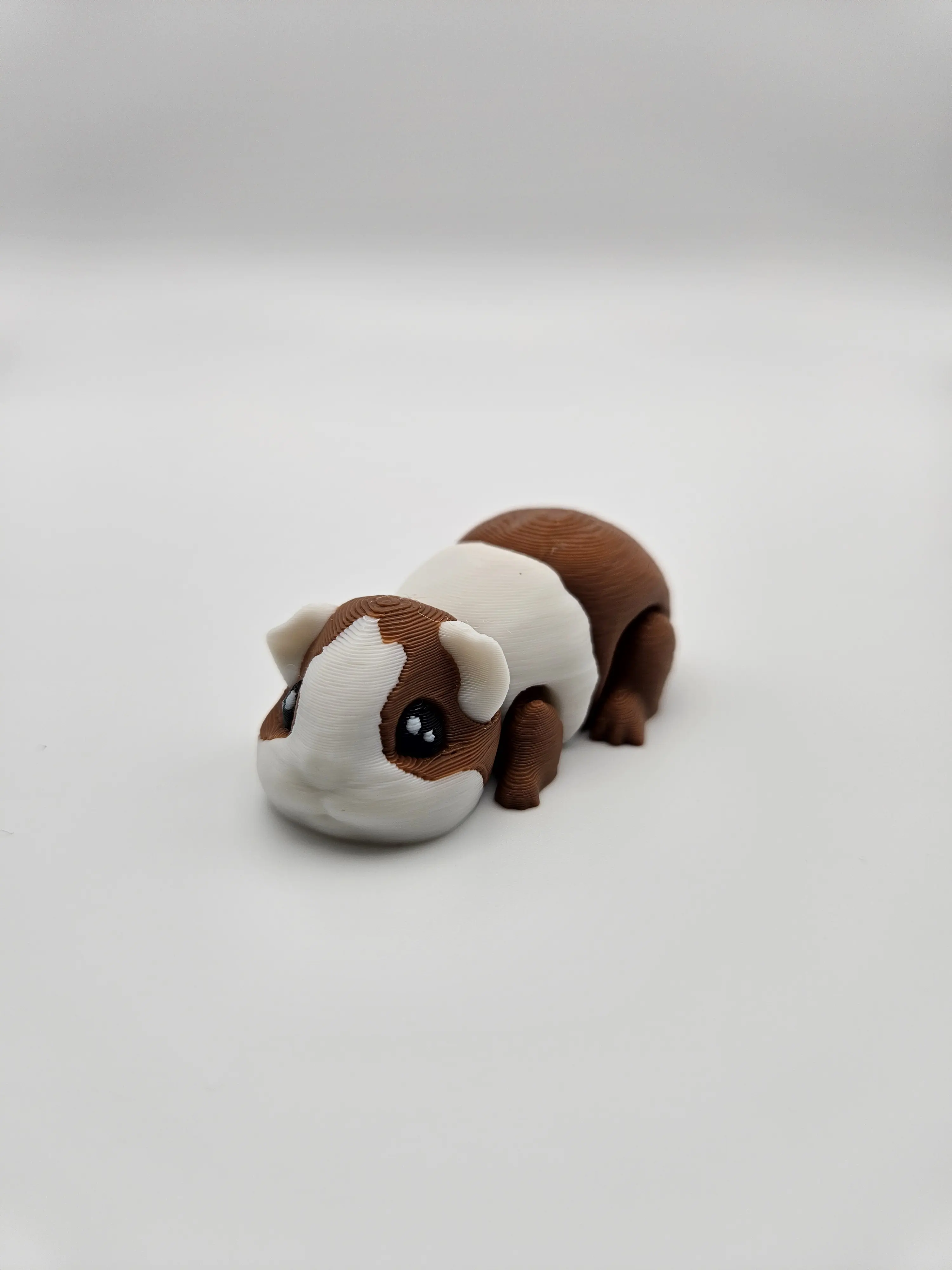 3D Printed Articulating Guinea Pig (Hamster) Figurine Great Gift and Desk Figure