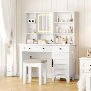 Garvee Vanity Desk with 2 Drawers