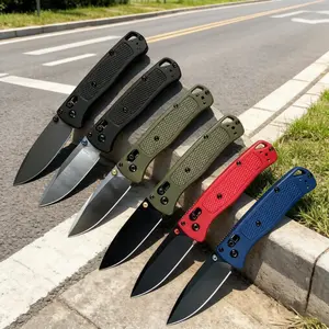 535 solid-color folding pocket knife, a durable everyday tool—kitchen knife and fruit knife—an excellent gift for men.