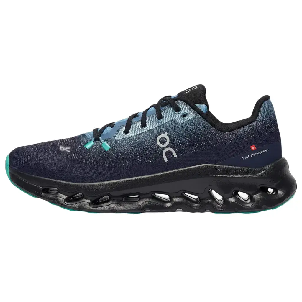 Men's ON Cloudtilt 'Dust Midnight' Lace-Up Sneakers - All Seasons, Breathable Fit, CloudTec Cushioning, Engineered Upper, Smooth Impact Absorption, Responsive Ride, Modern Adaptive Fit, Casual Sleek Silhouette, Muted Colors, for Walking & Everyday Wear, N