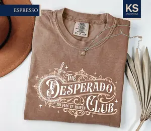 The Desperado Club Comfort Colors T-Shirt, New Achievement Carl Shirt, Fantasy Booktok Gift, Dungeon Crawler Carl Tee