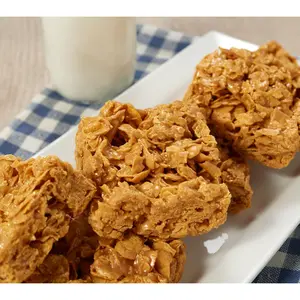Kimble's (18) 3.5-oz Peanut Butter Corn Flake Cereal Bars Healthy Protein Snack High Protein Snack