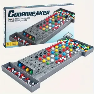 Family Party Game Codebreaker Mastermind Strategy Board Game Interactive & Educational Puzzle Toy for Brain Development, Perfect for Parent-Youngsters Bonding, Ideal Birthday Holiday Gift Random color