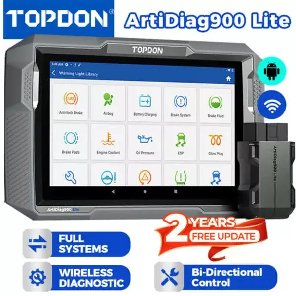 topdon topscan lite bluetooth obd2 scanner review - TikTok Shop