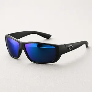 COSTA Polarized Sunglasses for Men (Full Box), Durable Black Sport Shades for Driving Fishing Outdoor Wear