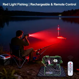 350-Yard Long-Range High-Power Flashlight with Remote Switch Green & Red Lights Rechargeable Battery Durable Aluminum Alloy for Night Hunting Fishing & Camping Men’s Gift
