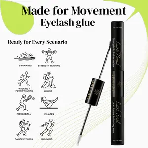 DREAMYBOND Lash Bond & Seal Kit – Active Cluster Lash Glue, Waterproof Long-Lasting Eyelash Extension Adhesive, Latex-Free for Sensitive Eyes, with Gentle
