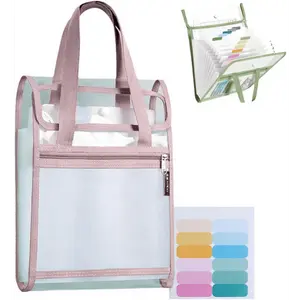 Essential Back To School & New Year Organizer: 13-Pocket Waterproof File Folder With Handle. Perfect For Students & Professionals To Manage Valentine's Cards, Study Notes & Annual Plans.