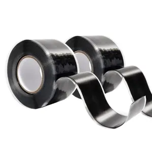 YITAP 2 Rolls Silicone Grip Tape, Self-Adhesive Handle Protection, Racket Protector, Suitable for Fishing Rackets, Rods and Tennis Grip, Adhesive-Free and Durable Design