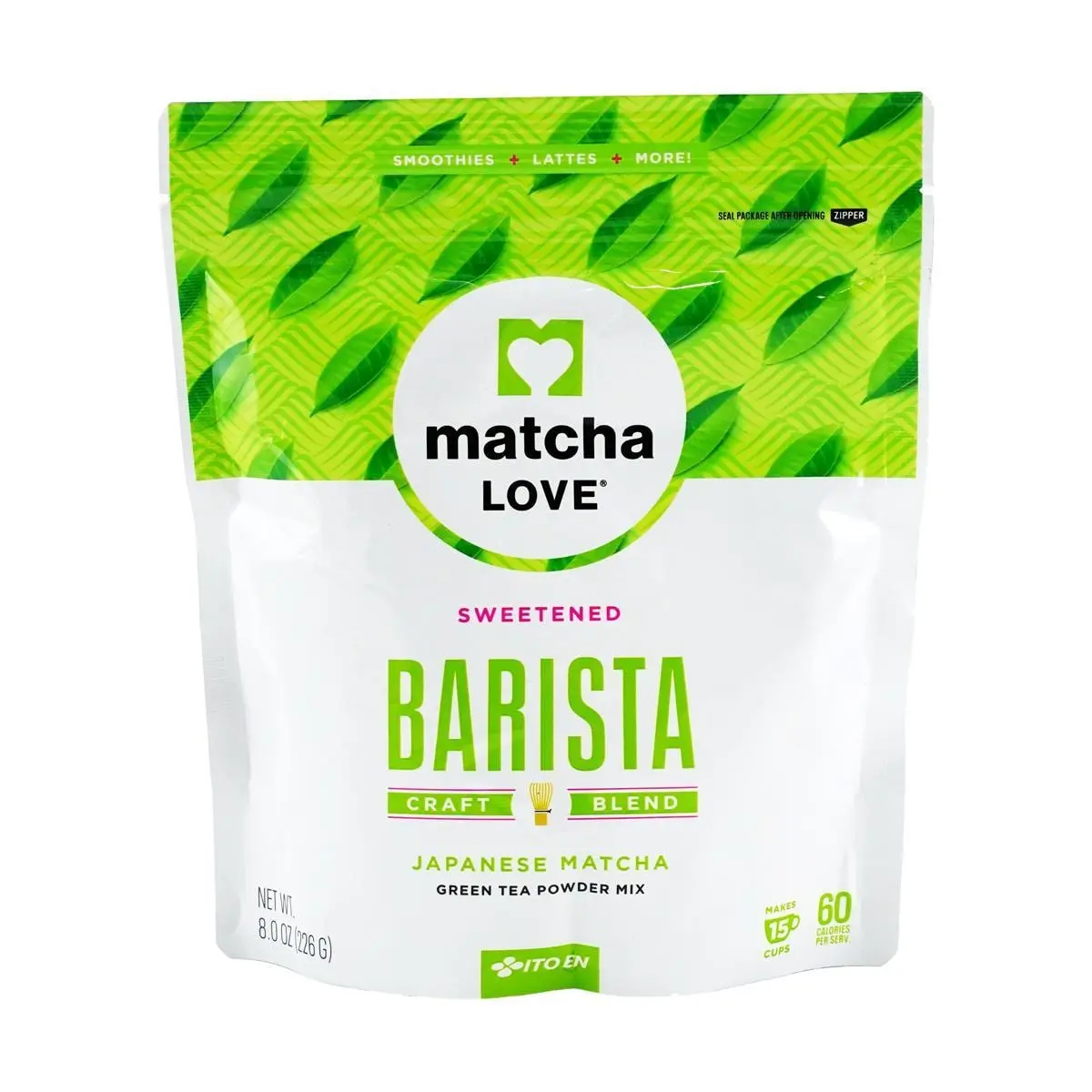 ITO EN Matcha Love Sweet Matcha Powder 7.97oz - Japanese Green Tea Mix for Latte, Smoothie & Baking