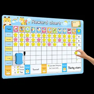 Growth Responsibility Chart, Home Learning Plan Organizer, Kids Reward Points Tracker Magnetic Board Teaching Set, Classroom Supplies Charts, Learning Materials