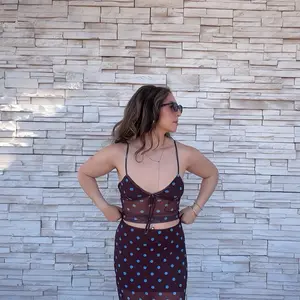 Rachel polls dot mesh set