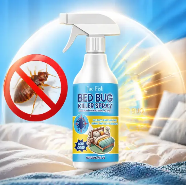 Plant-Based Bed Bug & Pest Spray (2-Bottle Pack) - Summervibes Repellent for Indoor Pest Control